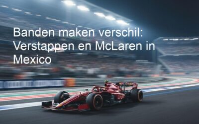 Banden maken verschil: Verstappen en McLaren in Mexico