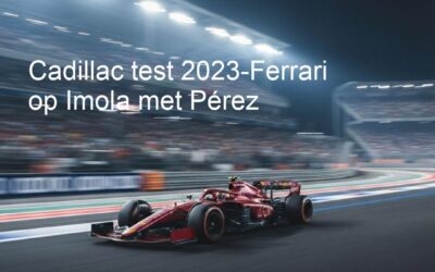 Cadillac test 2023-Ferrari op Imola met Pérez