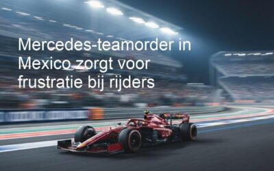 Mercedes-teamorder in Mexico zorgt voor frustratie bij rijders