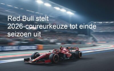 Red Bull stelt 2026-coureurkeuze tot einde seizoen uit