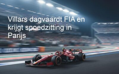 Villars dagvaardt FIA en krijgt spoedzitting in Parijs