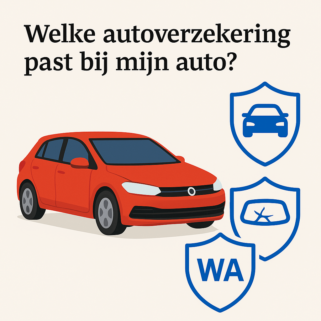 Welke autoverzekering past bij mijn auto?