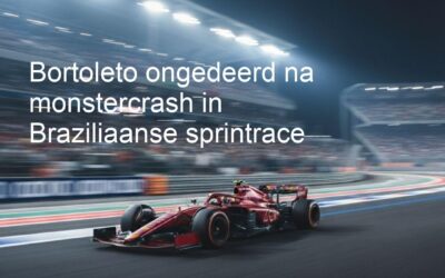 Bortoleto ongedeerd na monstercrash in Braziliaanse sprintrace