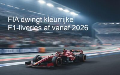 FIA dwingt kleurrijke F1-liveries af vanaf 2026