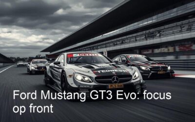 Ford Mustang GT3 Evo: focus op front