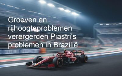 Groeven en rijhoogteproblemen verergerden Piastri’s problemen in Brazilië