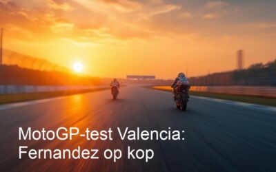 MotoGP-test Valencia: Fernandez op kop