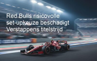 Red Bulls risicovolle set-upkeuze beschadigt Verstappens titelstrijd