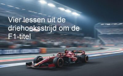 Vier lessen uit de driehoeksstrijd om de F1-titel